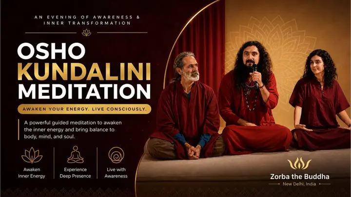 Osho Kundalini Meditation poster