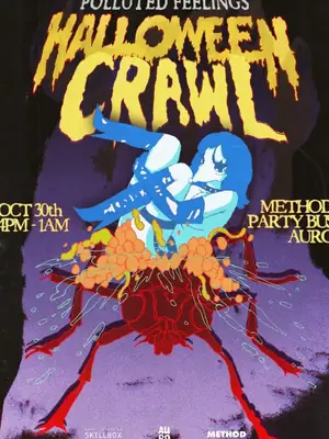 P0lluted Feelings: Halloween Crawl poster