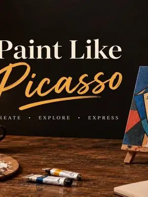 Paint Like Picasso poster