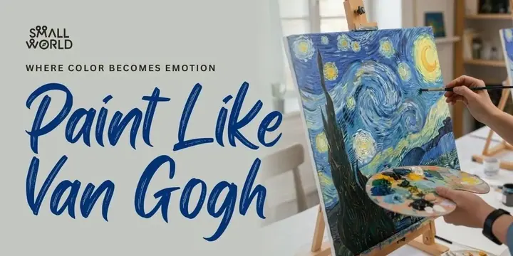 Paint Like Van Gogh poster