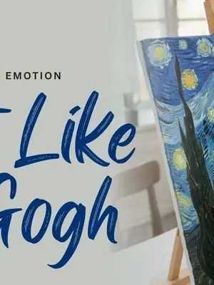 Paint Like Van Gogh poster