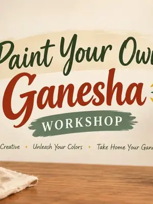 Paint Your Own Ganesha poster