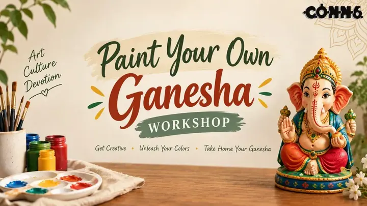 Paint Your Own Ganesha poster