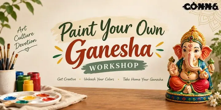 Paint Your Own Ganesha poster