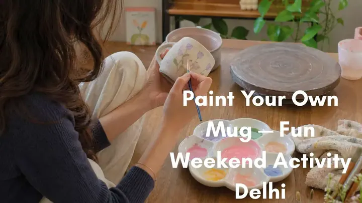 Paint Your Own Mug poster