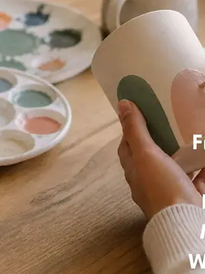 Paint Your Own Mug — Mug Painting Workshop poster