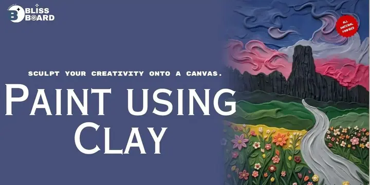Painting Using Clay poster