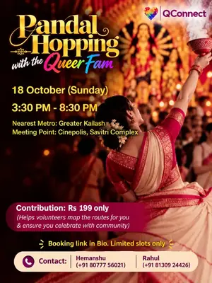 Pandal Hopping with Queer Fam poster