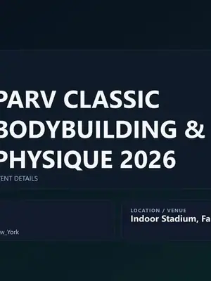 Parv Classic Bodybuilding & Physique 2026 poster