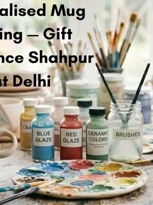 Personalised Mug Painting Workshop poster