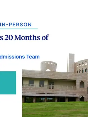 PGP YL Insights: Meet ISB Faculty and the Admissions Team in Delhi NCR poster