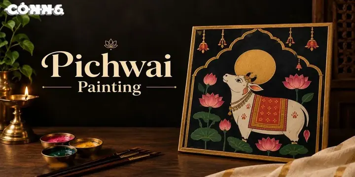Pichwai Painting poster