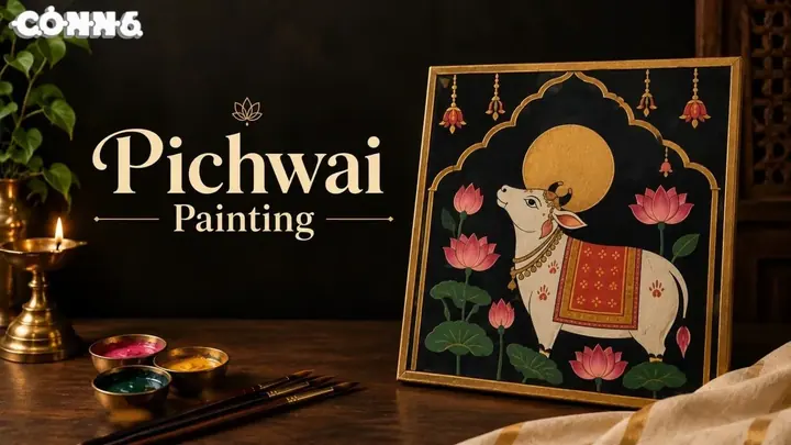 Pichwai Painting poster