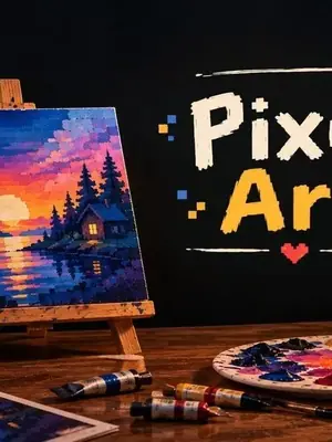 Pixel Art poster