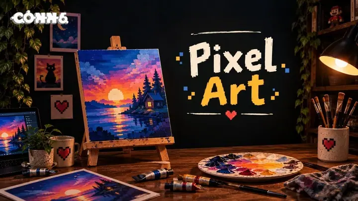 Pixel Art poster