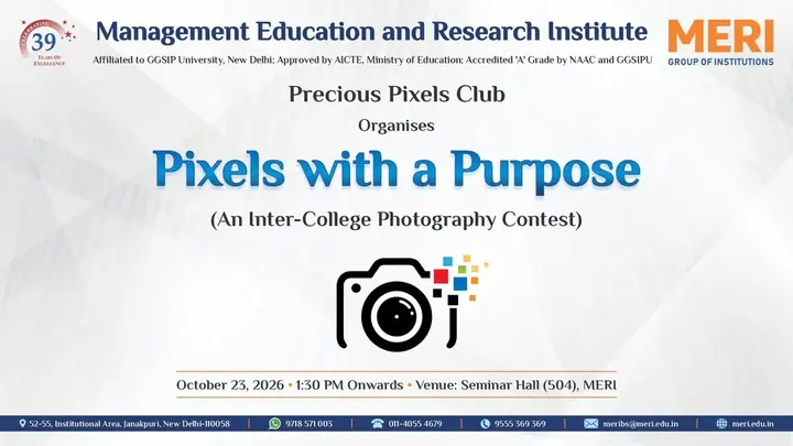 Pixels with a Purpose poster