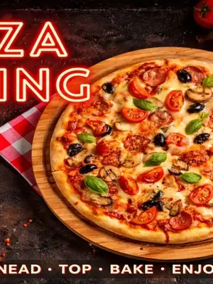 Pizza Making poster