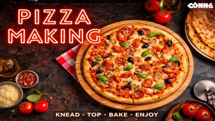 Pizza Making poster
