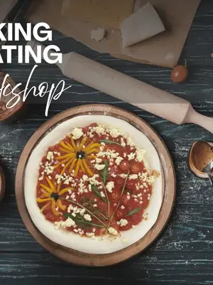 Pizza Making & Decorating Workshop poster