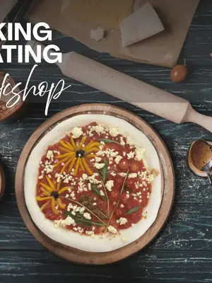 Pizza Making & Decorating Workshop poster