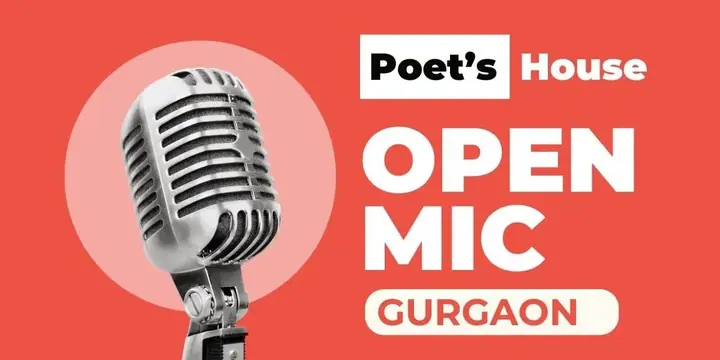 Poets House India - Open Mic poster