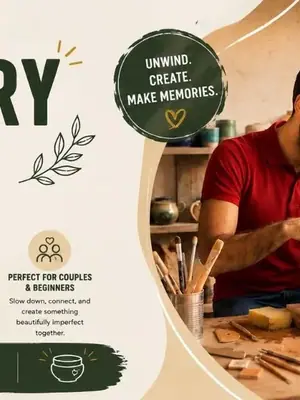 Pottery Date Workshop poster