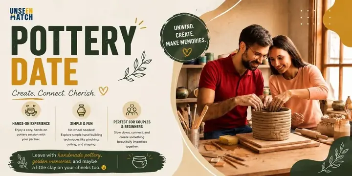 Pottery Date Workshop poster