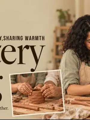 Pottery Hug poster