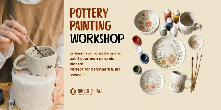 Pottery Painting Workshop poster
