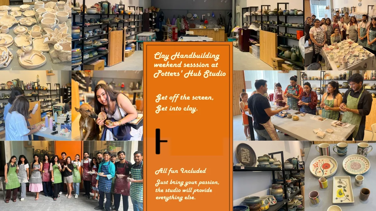 Pottery Session at Studio poster