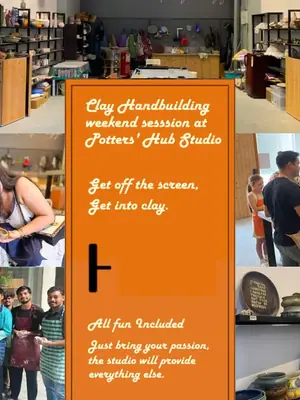 Pottery Session at Studio poster
