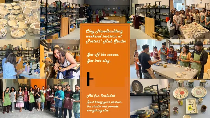 Pottery Session at Studio poster