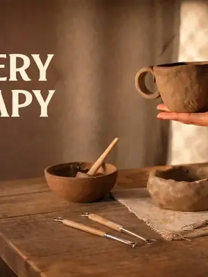 Pottery Therapy poster