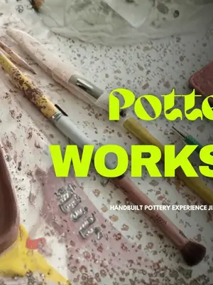 Pottery Workshop poster
