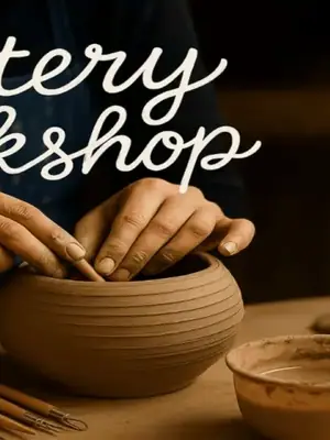 Pottery Workshop poster