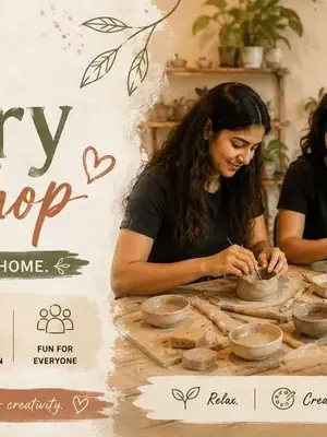 Pottery Workshop poster