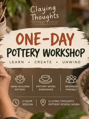 Pottery Workshop for Beginners poster