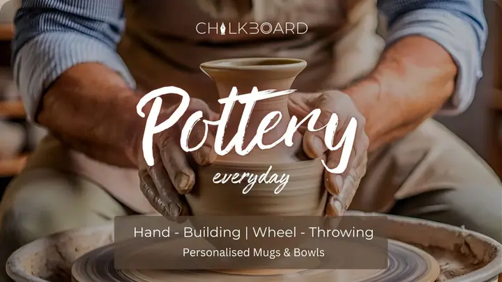 Pottery Workshop: Weekday & Weekend poster