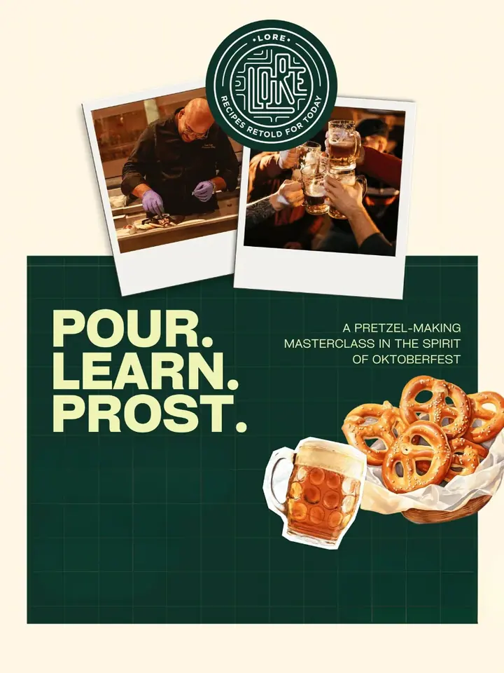 Pour Learn Prost Oktober Fest poster