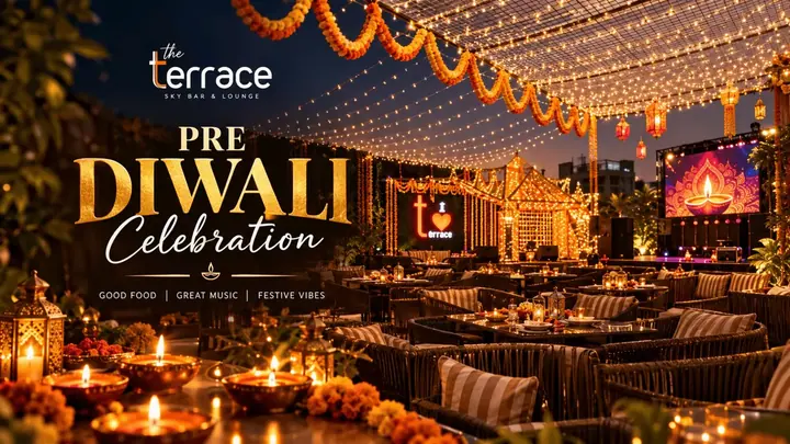 Pre Diwali Celebration at The Terrace poster