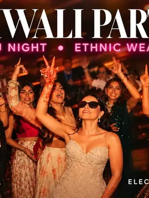 Pre Diwali Party poster