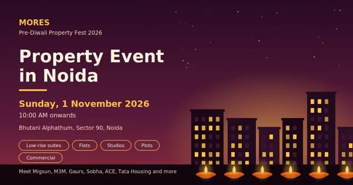 Property Event in Noida poster