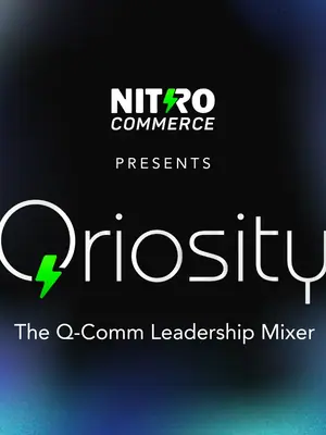 Qriosity - The Quick Comm Leadership Mixer poster