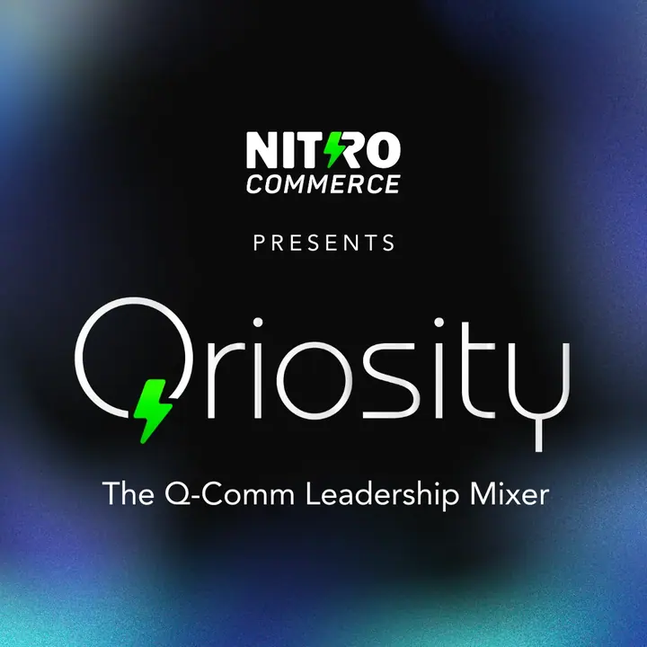 Qriosity - The Quick Comm Leadership Mixer poster