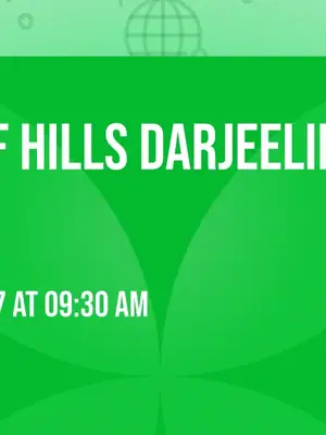 Queen of Hills Darjeeling Sikkim poster