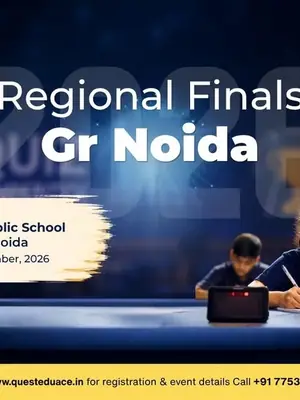 QUEST Regional Final Greater Noida poster