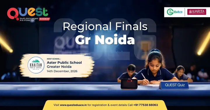 QUEST Regional Final Greater Noida poster