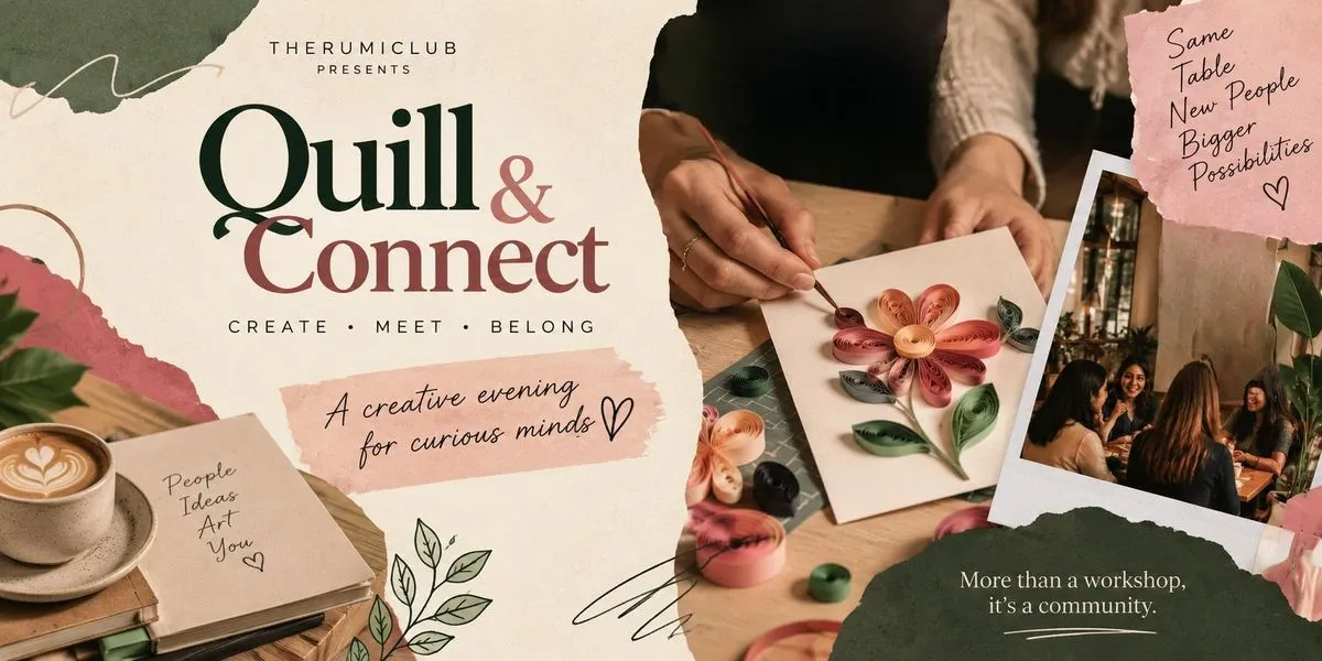 Quill & Connect: Create.Meet.Belong