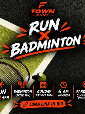 R8 On Demand Badminton poster
