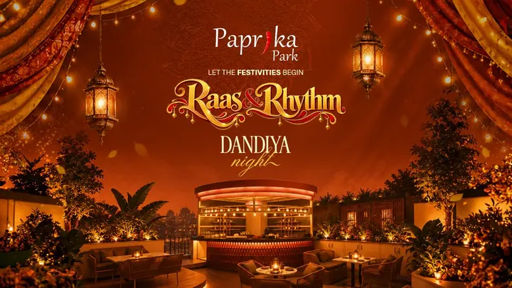 Raas & Rhythm – Dandiya Night at Paprika Park poster